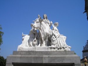 Allegory of Europe, on Albert Memorial, Hyde Park, London