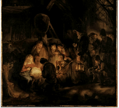 pupil of rembrandt nativity