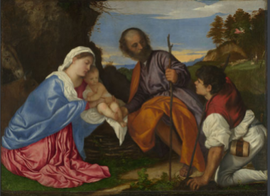 Titian Holy Family